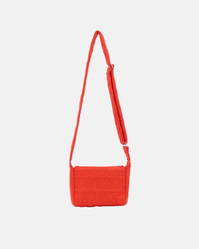 Marimekko Joy Crossbody Logo shoulder bag, S, red, view 3