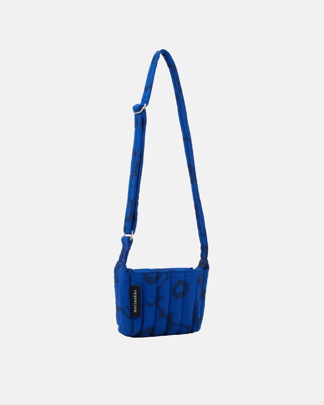 Marimekko Joy Crossbody Unikko shoulder bag, S, blue - dark blue, view 4