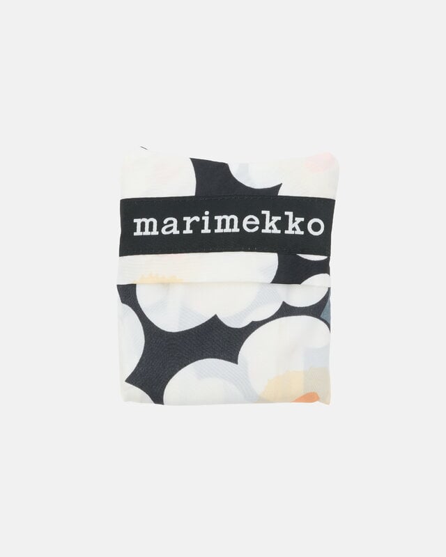 Marimekko Smartbag borsa Unikko, bianco sporco - nero - arancione, vista 2