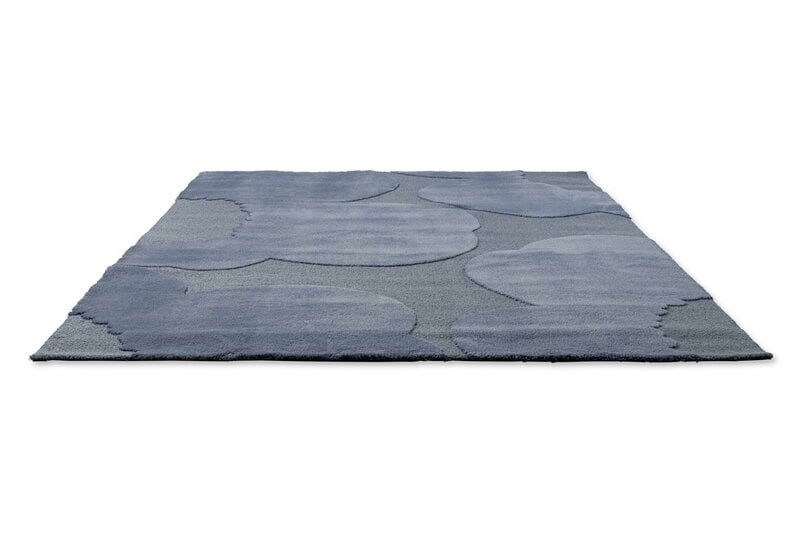 Marimekko Iso Unikko matto, dusty blue, tuotteen lisäkuva
