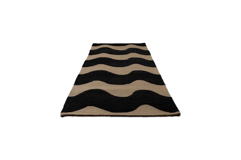 Marimekko Lokki käytävämatto, black, tuotteen lisäkuva