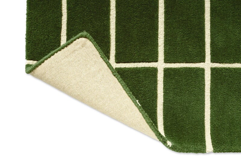 Marimekko Tiiliskivi käytävämatto, vihreä, tuotteen lisäkuva