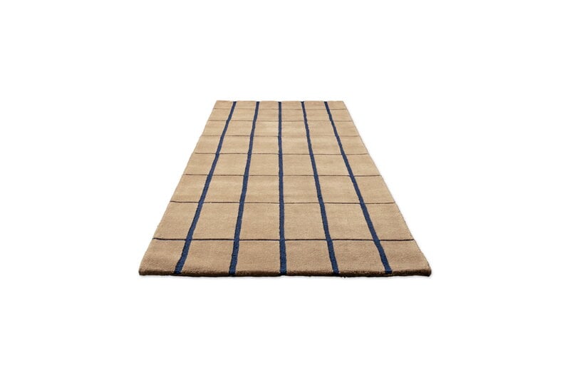 Marimekko Tiiliskivi runner rug, bright blue, extra image
