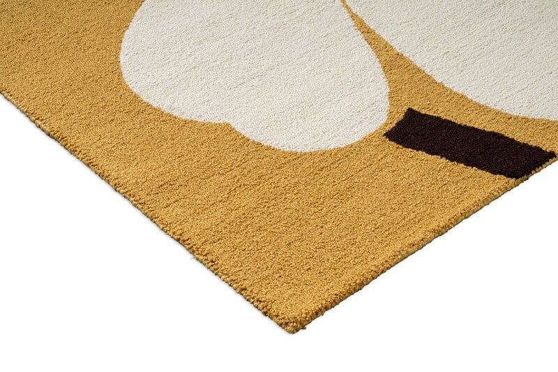 Marimekko Unikko Anniversary Outdoor rug, honey | Finnish Design Shop