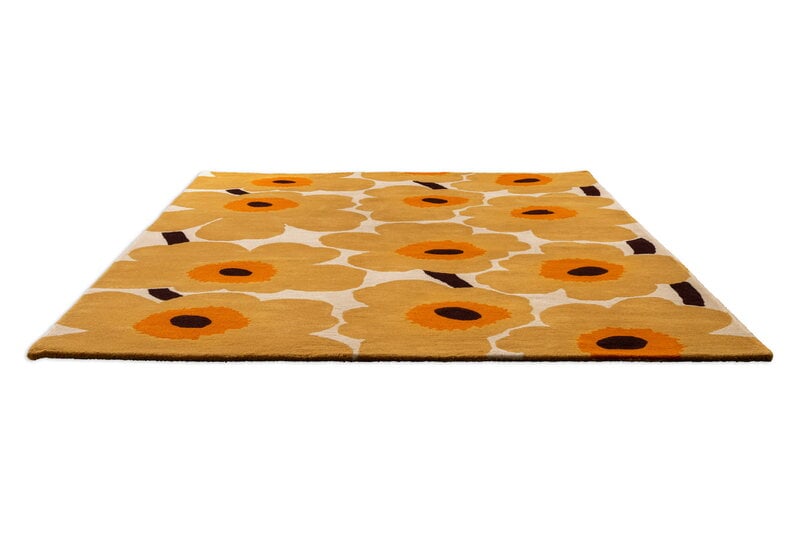Marimekko Unikko matto, honey, tuotteen lisäkuva