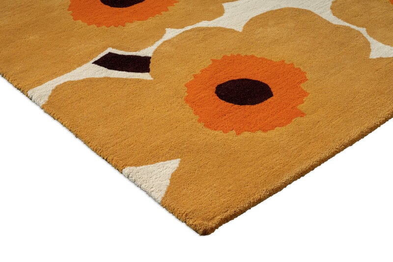 Marimekko Unikko matto, honey, tuotteen lisäkuva