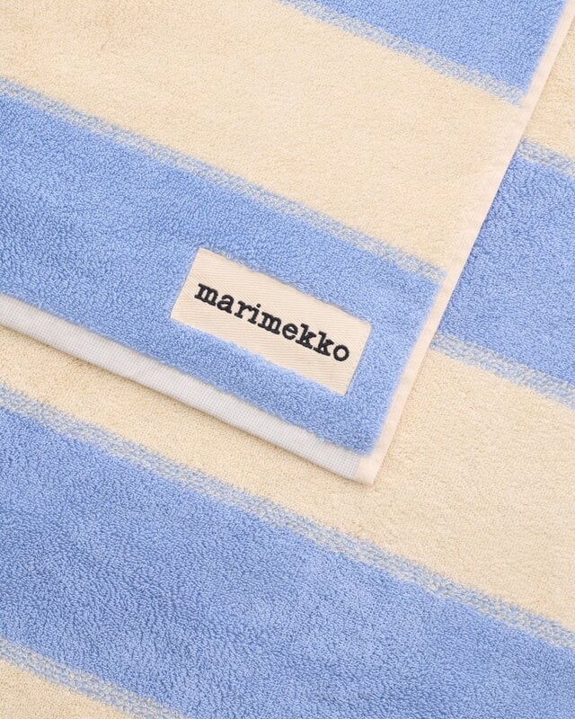 Marimekko Galleria - serviette d'invité, 30 x 50 cm, bleu clair - melon, image extra