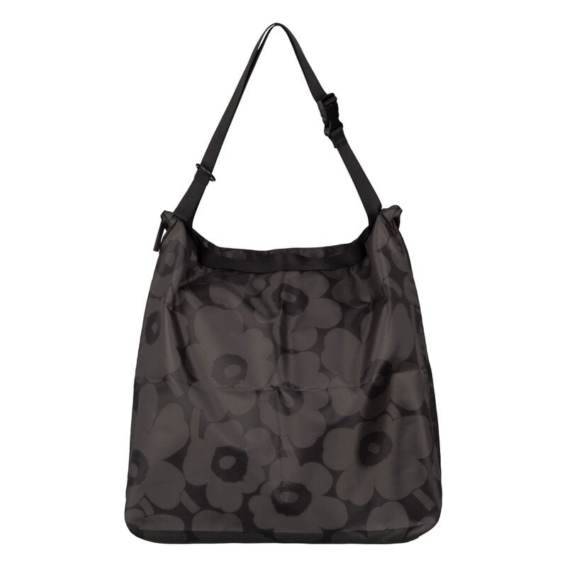 Marimekko Neat Crossbody Unikko shoulder bag, L, dark grey - grey