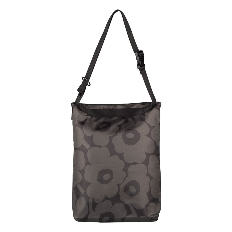 Marimekko Neat Crossbody Unikko shoulder bag, M, dark grey - grey
