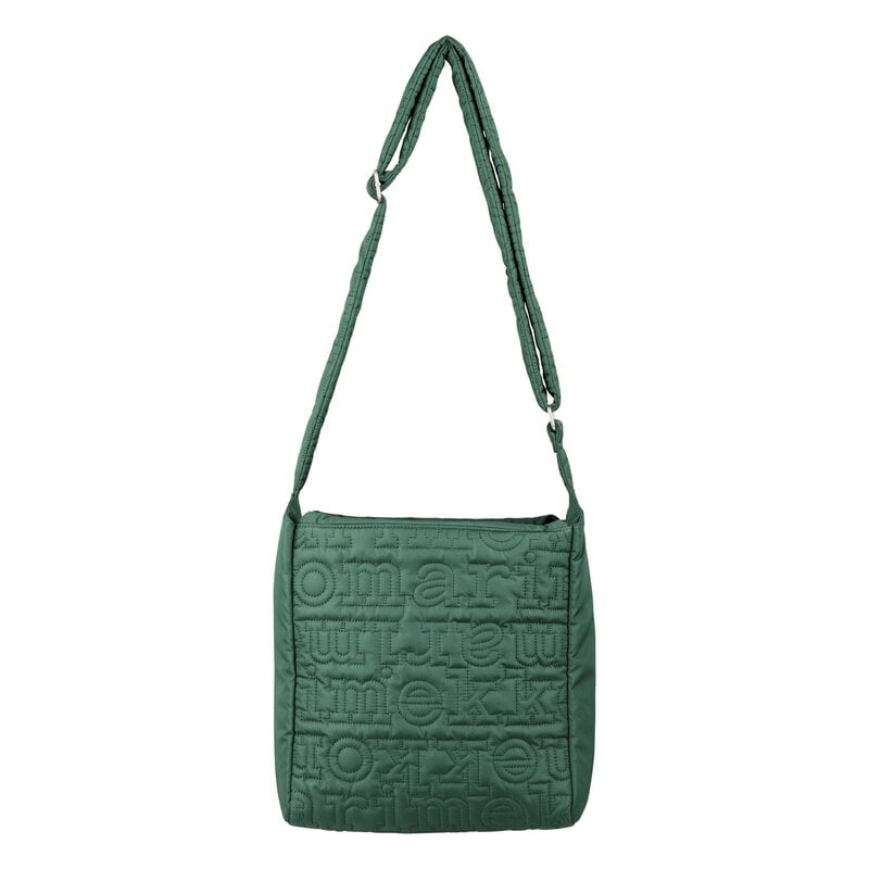 Marimekko Borsa a tracolla Joy Crossbody Logo, M, verde scuro