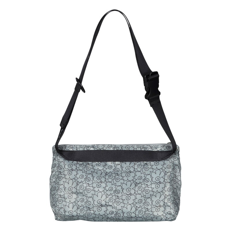 Marimekko Neat Crossbody Piirto Unikko shoulder bag, S, grey - black, extra image