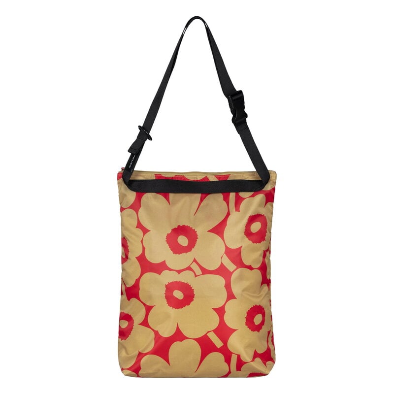 Marimekko Neat Crossbody Unikko shoulder bag, M, light brown-red, extra image