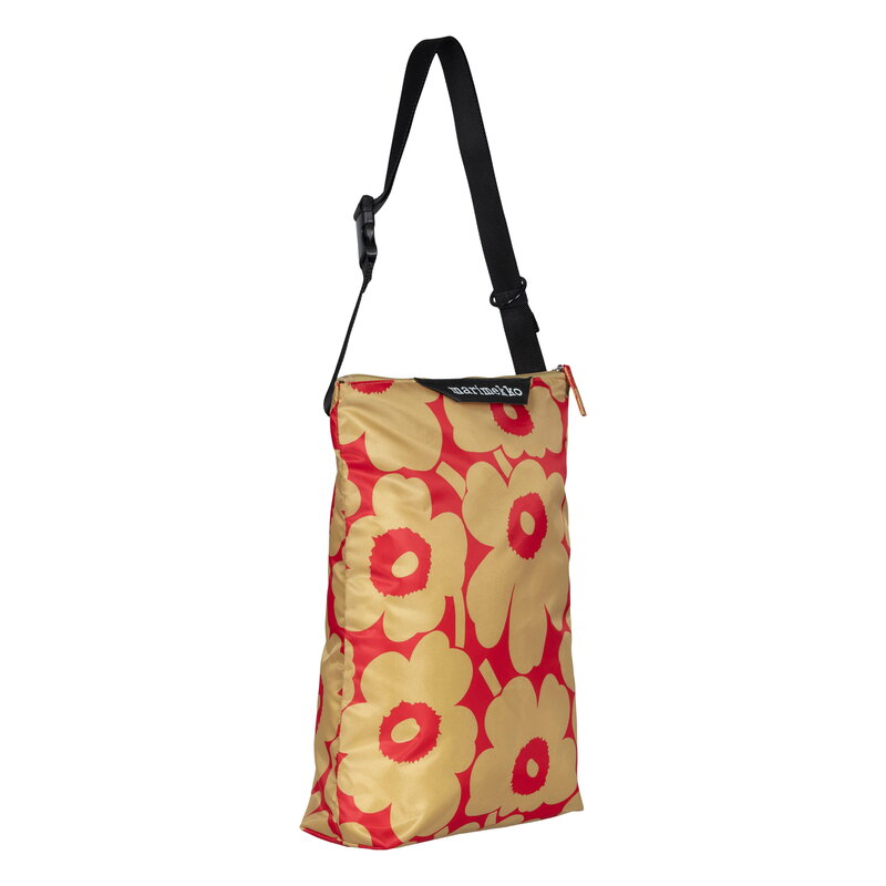 Marimekko Neat Crossbody Unikko shoulder bag, M, light brown-red, extra image