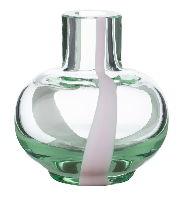 Marimekko Mini vase, 2 pcs, light green - dark green - light pink, extra image