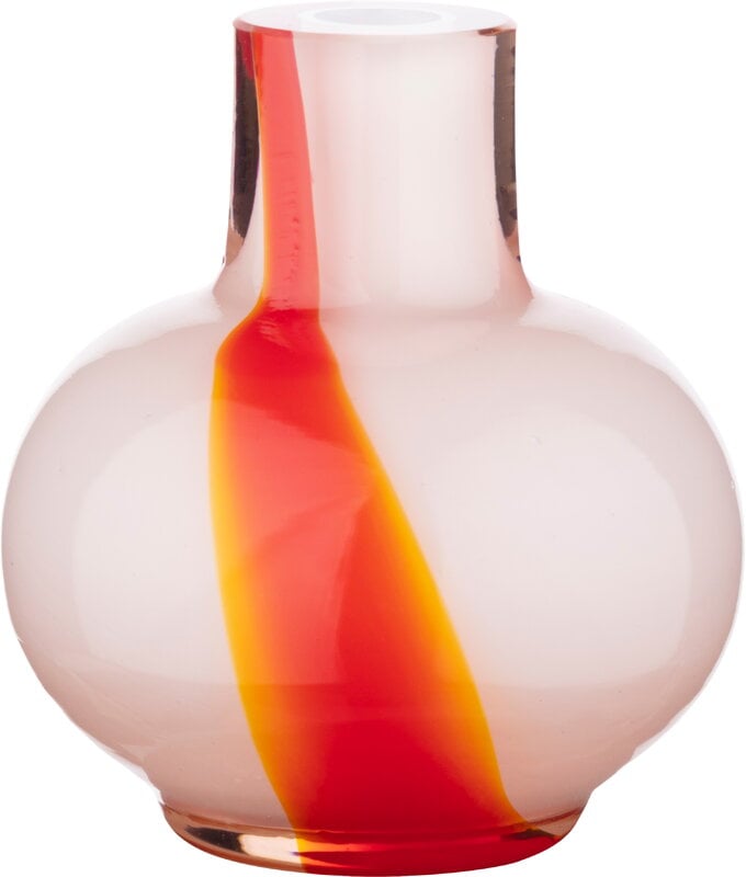 Marimekko Mini-Vase, 2 Stk., hellblau - dunkelgrün - rot - weiß, extrabild