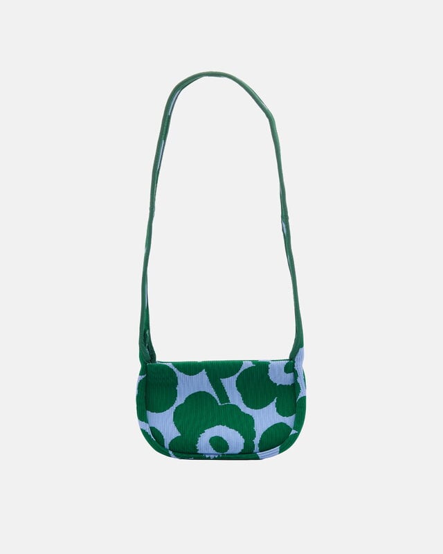 Marimekko Knitted Crossbody Unikko bag, dark green - blue, extra image