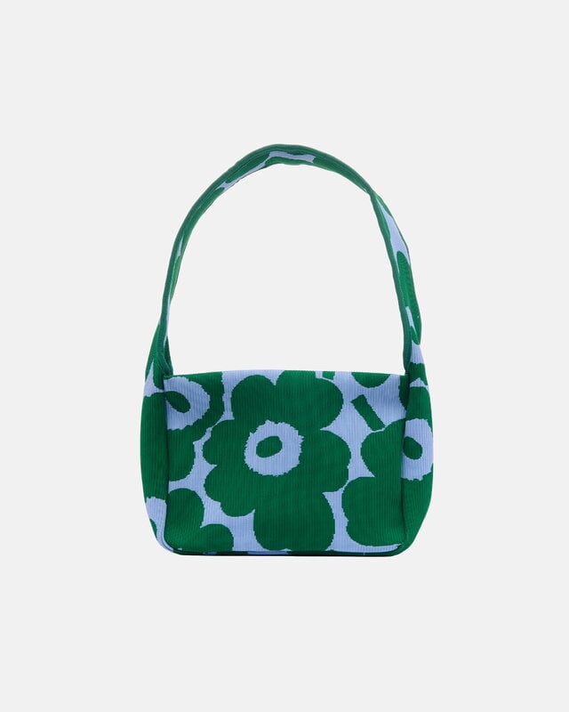 Marimekko Knitted Shoulderbag Unikko, dark green -, extra image