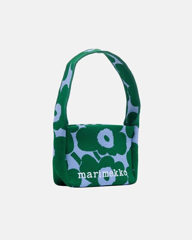 Marimekko Knitted Shoulderbag Unikko, dark green -, extra image