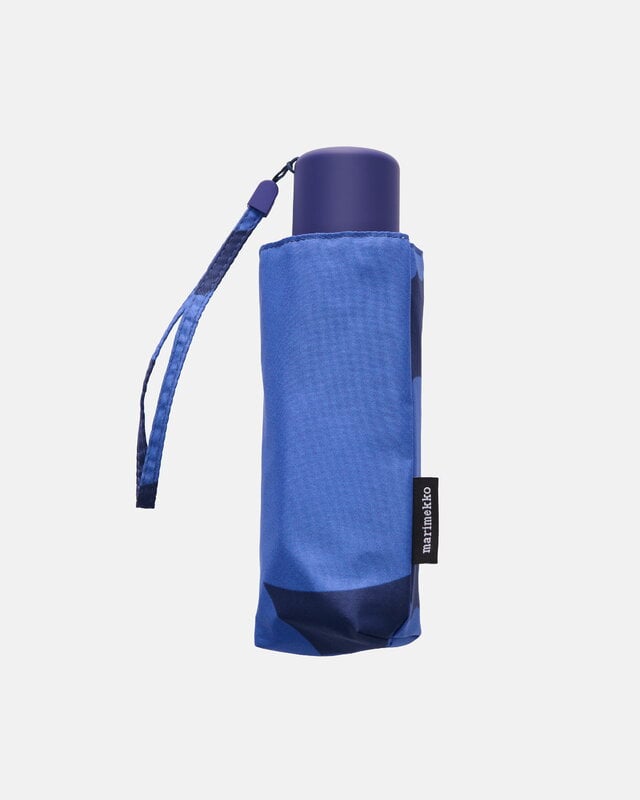 Marimekko Mini Manual Pieni Unikko umbrella, 
blue - dark blue, extra image