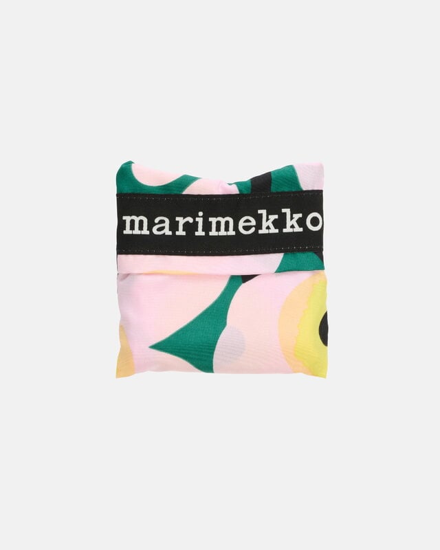 Marimekko Mini Smartbag Unikko Tasche, dunkelgrün - pink - gelb, Ansicht 3