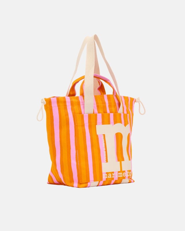 Marimekko Mono City Tote Piccolo bag, orange - pink, extra image