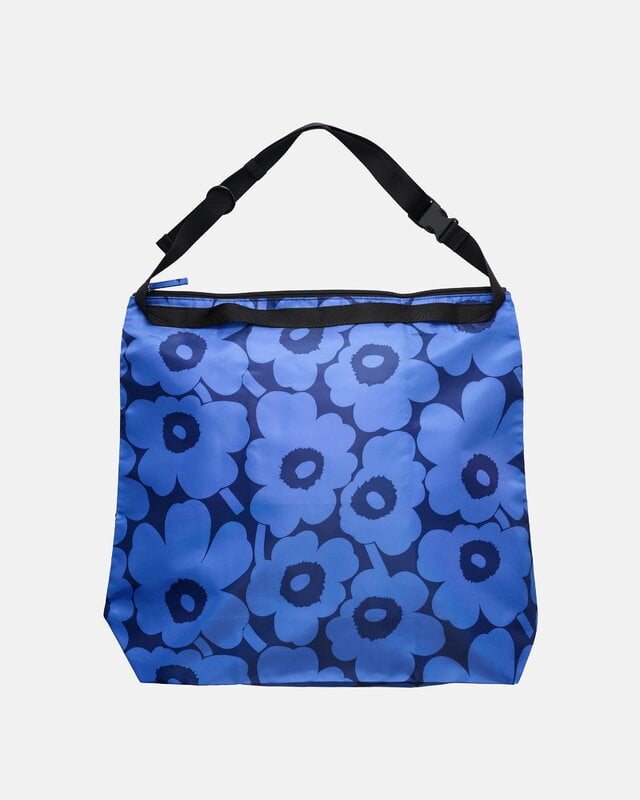 Marimekko Neat Crossbody Unikko Schultertasche, L, blau - dunkelblau, extrabild
