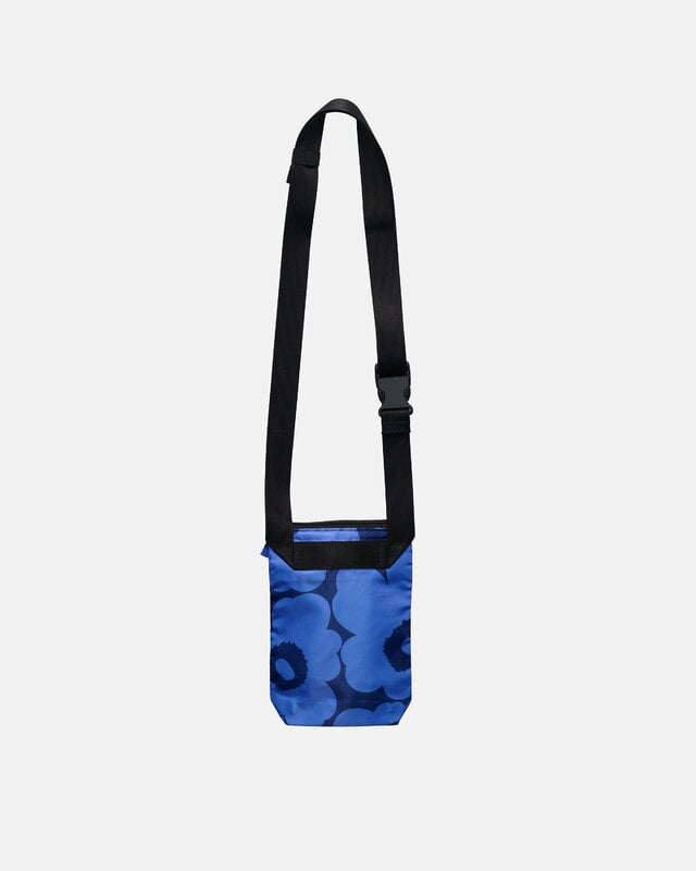 Marimekko Neat Unikko Handytasche, blau - dunkelblau, extrabild