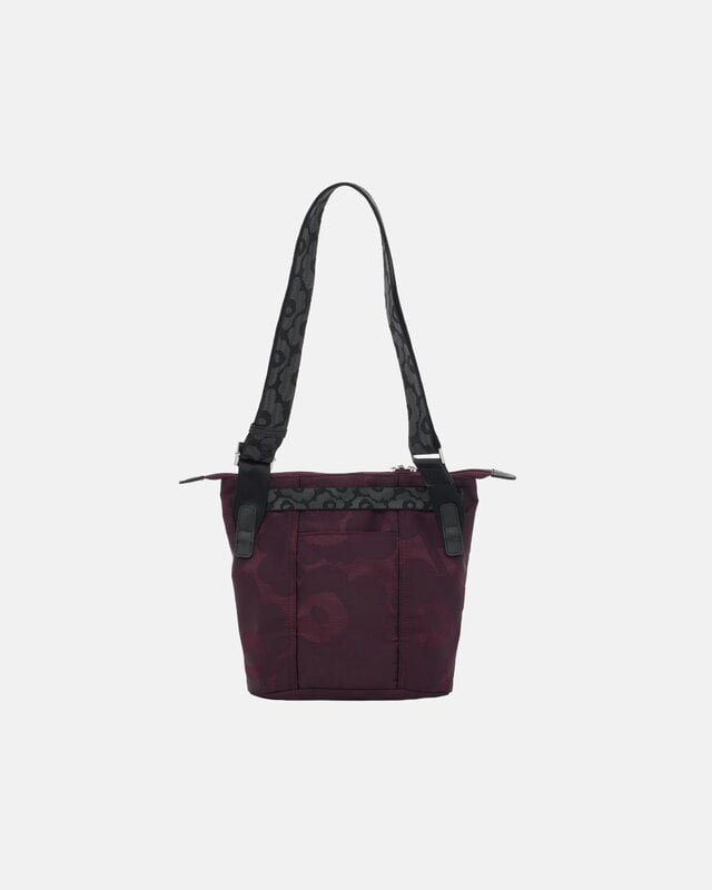 Marimekko Borsa Carry All, Unikko, bordeaux - bordeaux scuro, vista 3