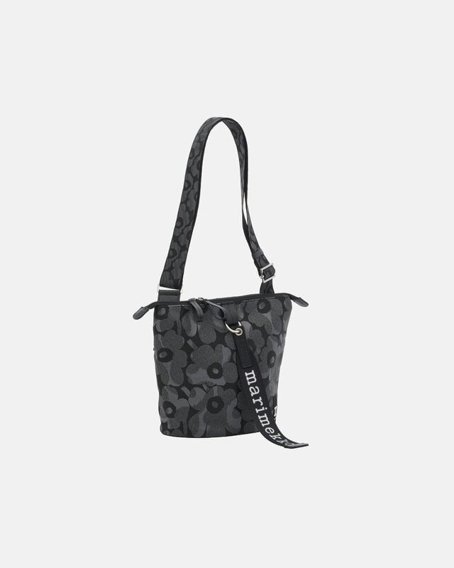 Marimekko Borsa Carry All, Unikko, grigio - grigio scuro, vista 3