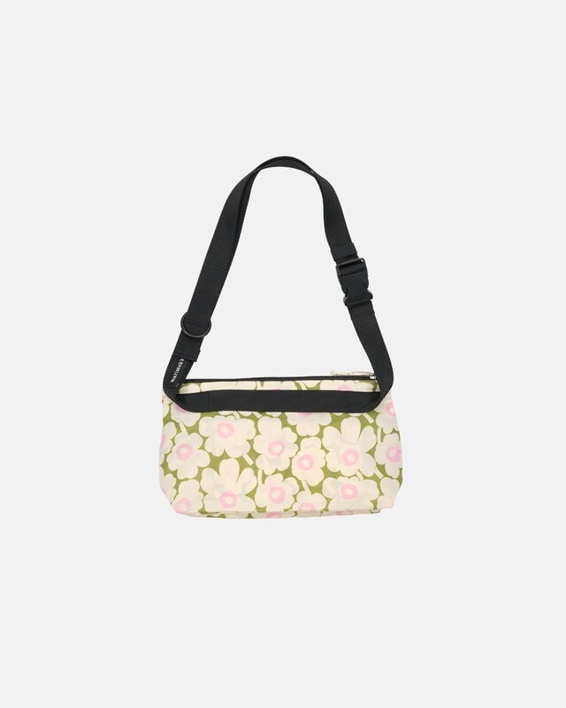 Marimekko Neat Crossbody Unikko Schultertasche, S, hellgelb - grün - hellrosa, extrabild