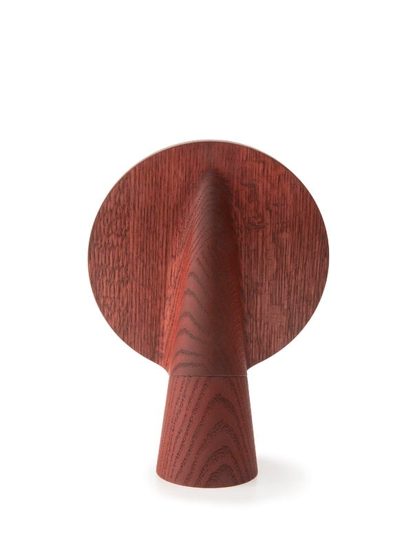 Wooden Kuvastin peili, keskikokoinen, punainen, näkymä 4