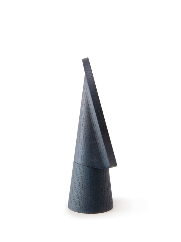 Wooden Specchio Kuvastin, medio, blu, vista 6