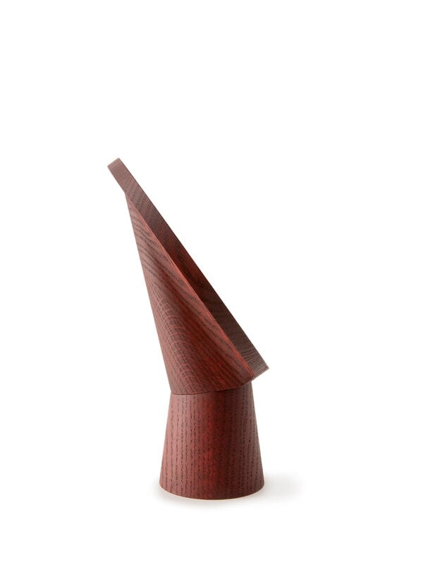 Wooden Kuvastin peili, keskikokoinen, punainen, näkymä 3