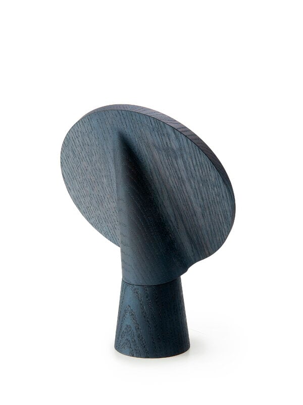 Wooden Specchio Kuvastin, medio, blu, vista 5