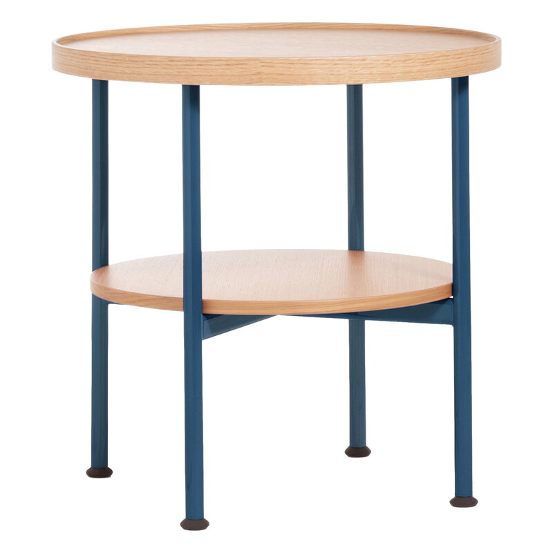 Magis Motta Low table, 50 cm, blue - oak, extra image