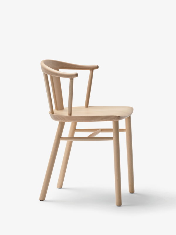 Mattiazzi MC28 Stelo dining chair, waxed beech, extra image