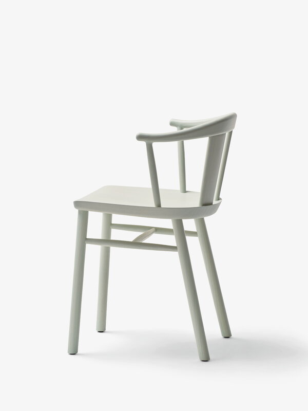Mattiazzi MC28 Stelo dining chair, turquoise ash, extra image
