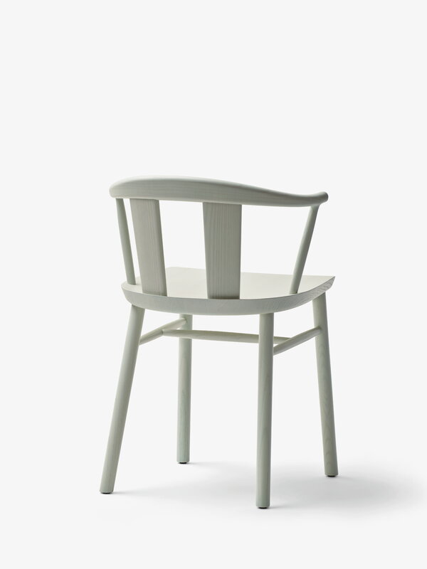 Mattiazzi MC28 Stelo dining chair, turquoise ash, extra image