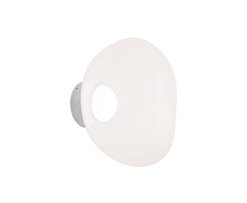 Tom Dixon Melt Surface Mini LED wall lamp, opal - silver, extra image