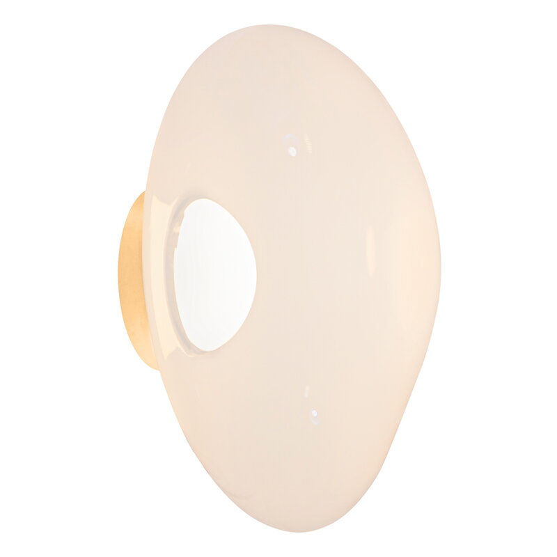 Tom Dixon Melt Surface LED wall lamp, opal - gold, extra image
