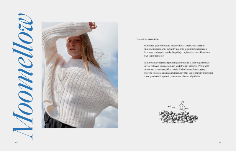 Laine Publishing Meren taju - 23 lumoavaa neuletta muumien maailmasta, tuotteen lisäkuva
