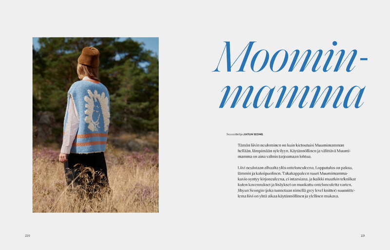 Laine Publishing Meren taju - 23 lumoavaa neuletta muumien maailmasta, tuotteen lisäkuva