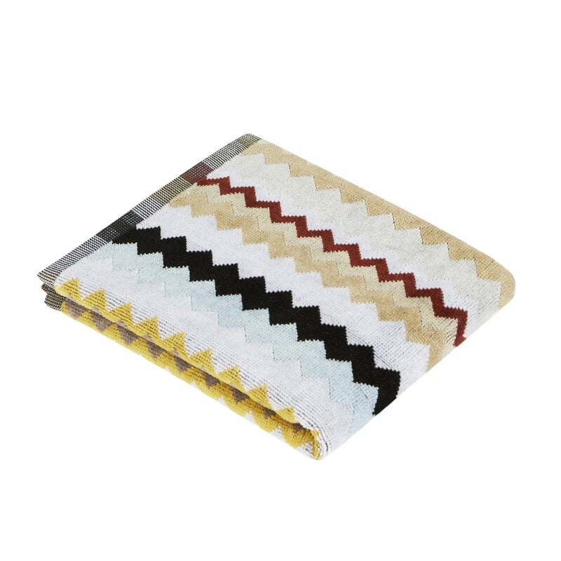 Missoni Home Asciugamano Curt, 40 x 70 cm, 160 nero multicolore, immagine extra