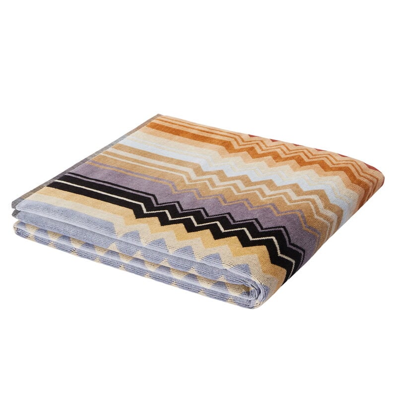 Missoni Home Giacomo bath sheet, 100 x 150 cm, 160 black