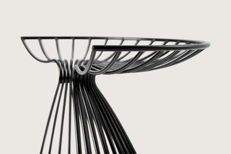 Møbel Copenhagen Angel bar stool, black, extra image