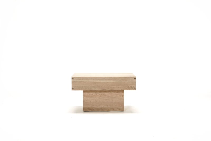 Karimoku Case N-CT02 coffee table, 60 x 70 cm, lacquered oak, extra image