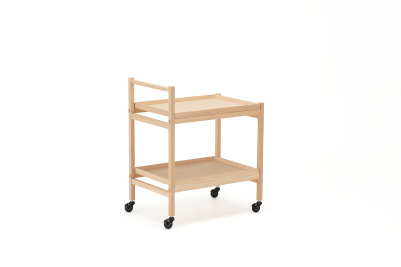 Karimoku Case N-T01 trolley, lacquered oak, extra image