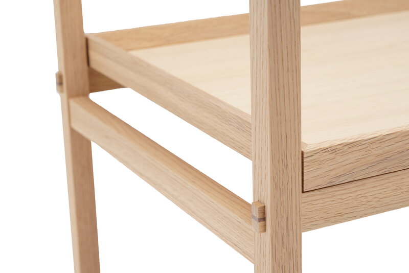 Karimoku Case N-T01 trolley, lacquered oak, extra image