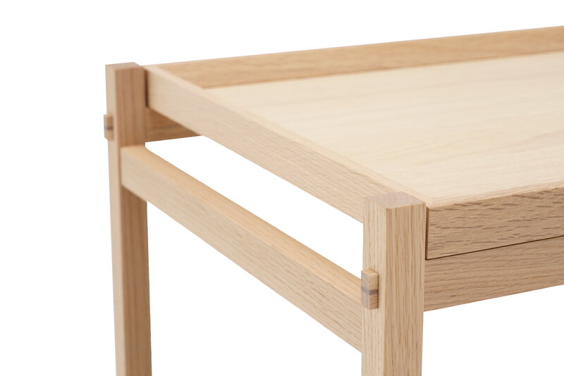 Karimoku Case N-T01 trolley, lacquered oak, extra image