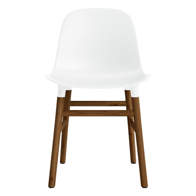 Normann Copenhagen Form chair, white - walnut, view 2